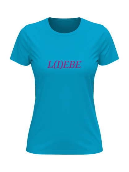 T-Shirt Damen L I E B E