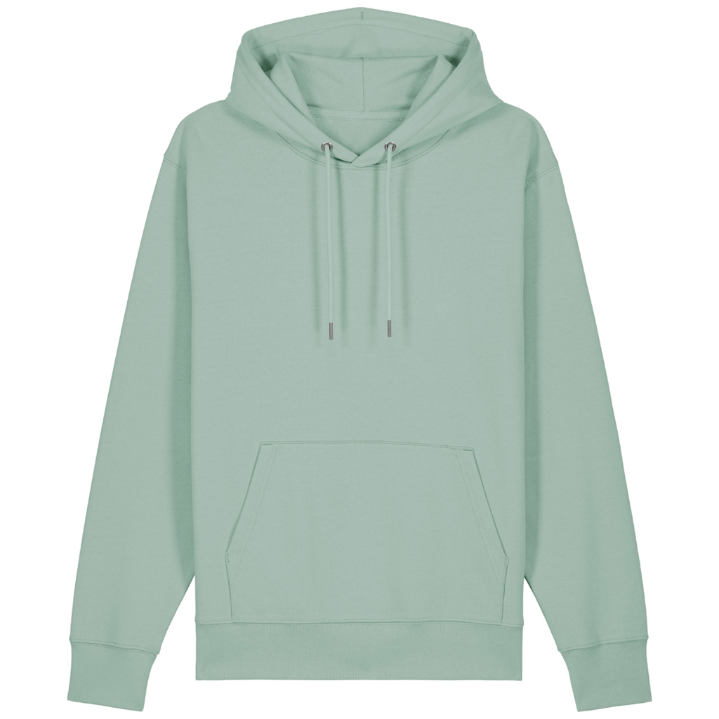 Wie wundervoll bist Du denn bitte ? Hoodie Bio Baumwolle - Aloe