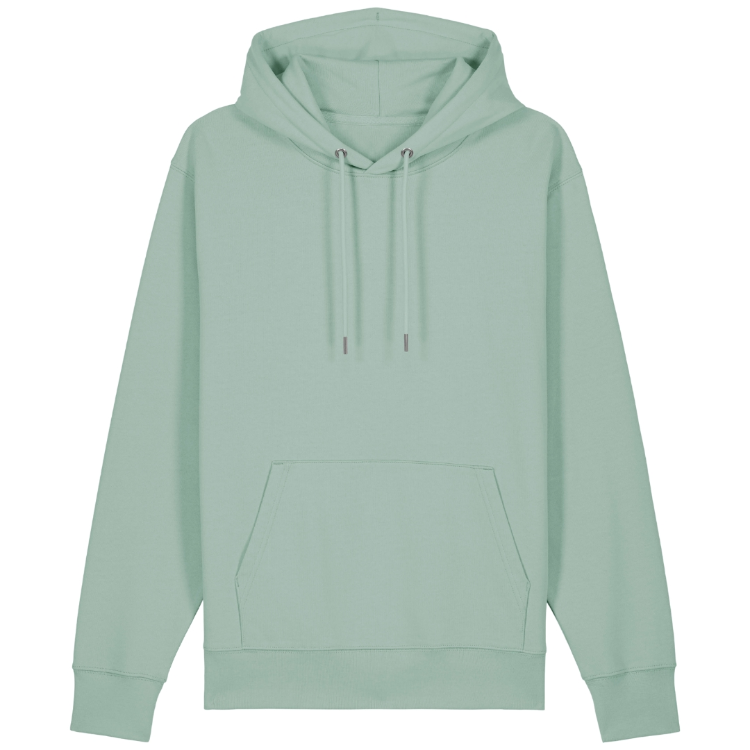 Wie wundervoll bist Du denn bitte ? Hoodie Bio Baumwolle - Aloe