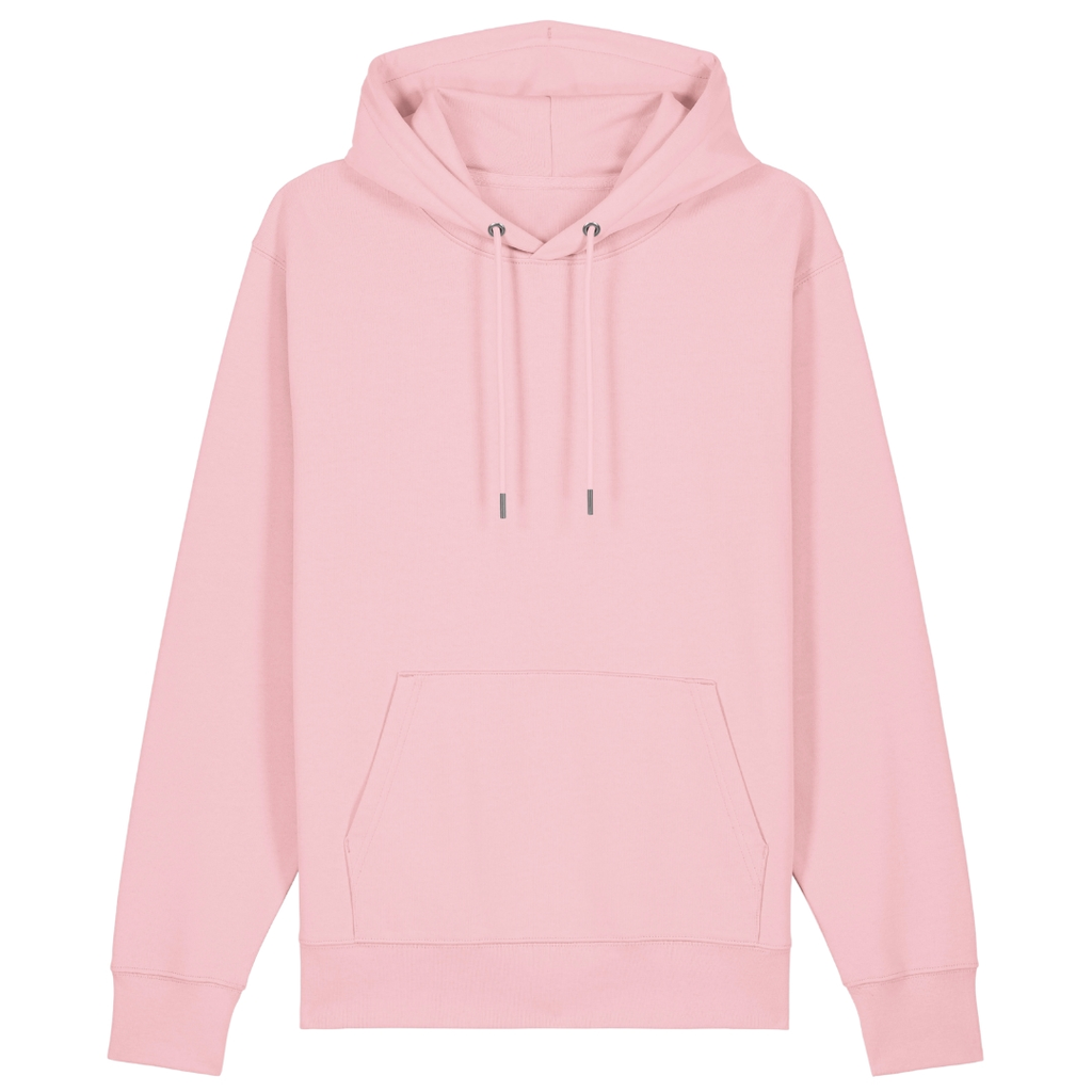 Wie wundervoll bist Du denn bitte ? Hoodie Bio Baumwolle - Cotton Pink