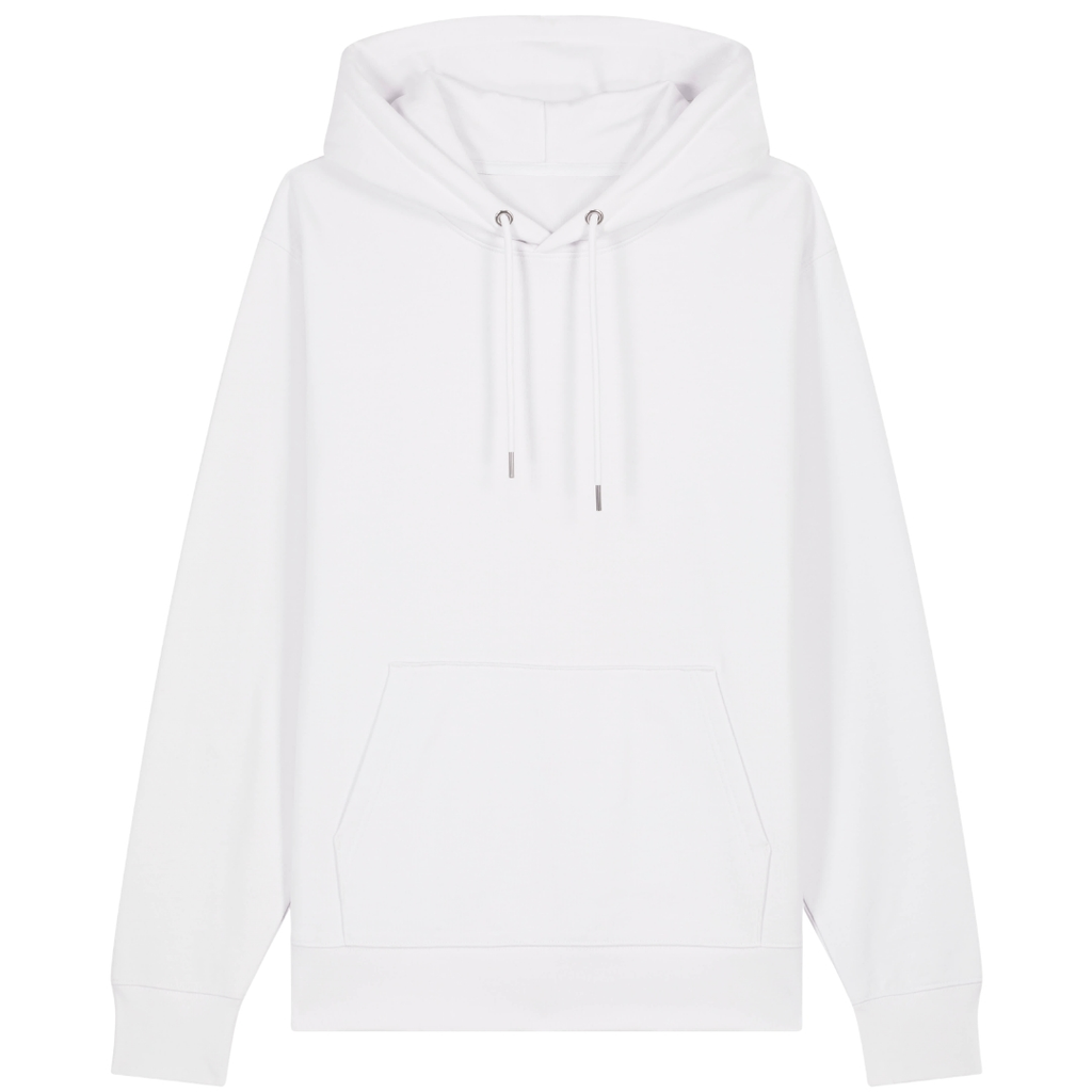 Wie wundervoll bist Du denn bitte ? Hoodie Bio Baumwolle - White