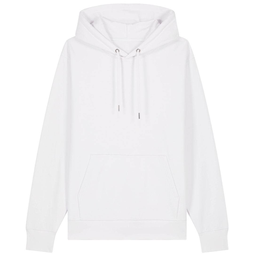 Wie wundervoll bist Du denn bitte ? Hoodie Bio Baumwolle - White