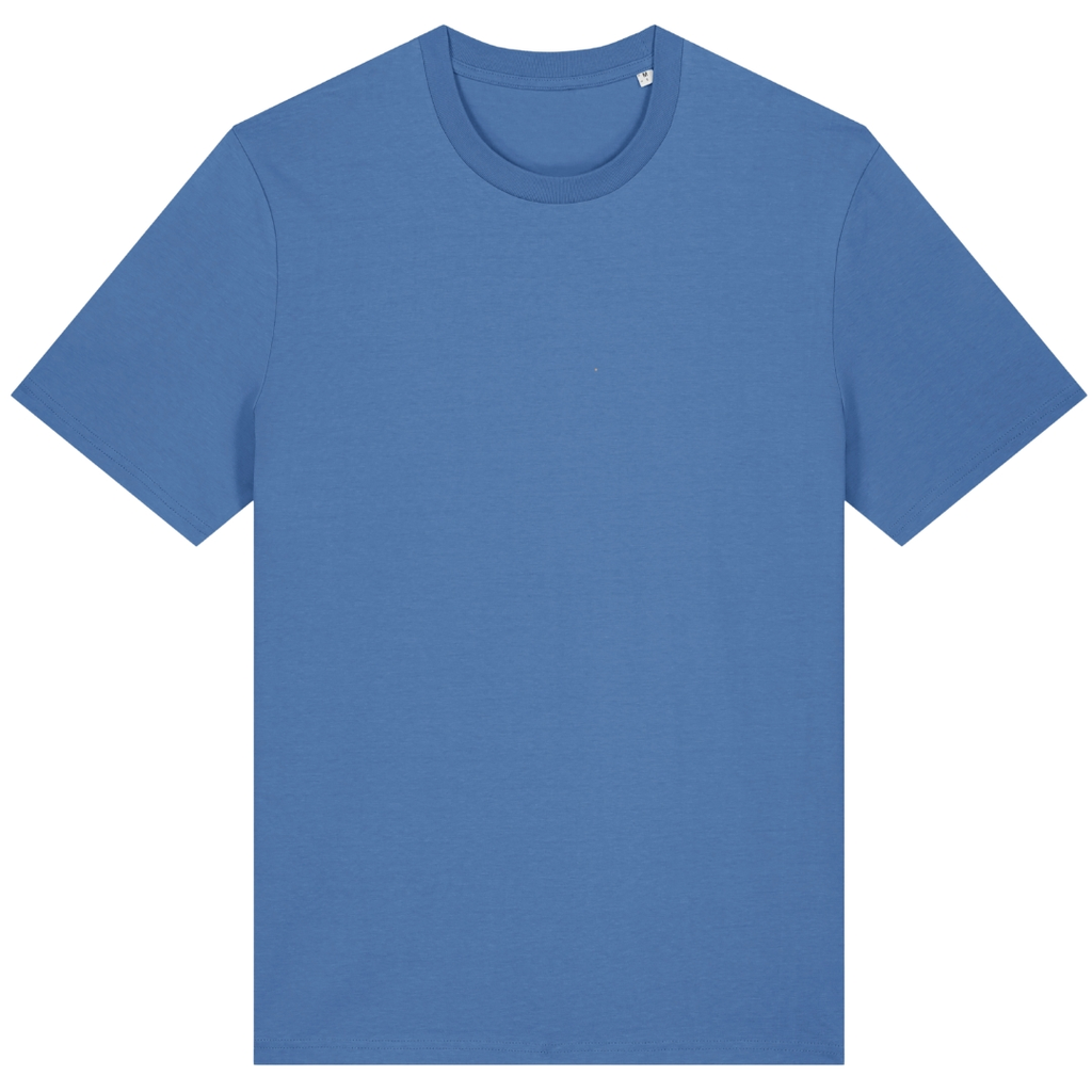 Fuck Cancer T-Shirt Gipfelsoul Rückenprint - Bright Blue