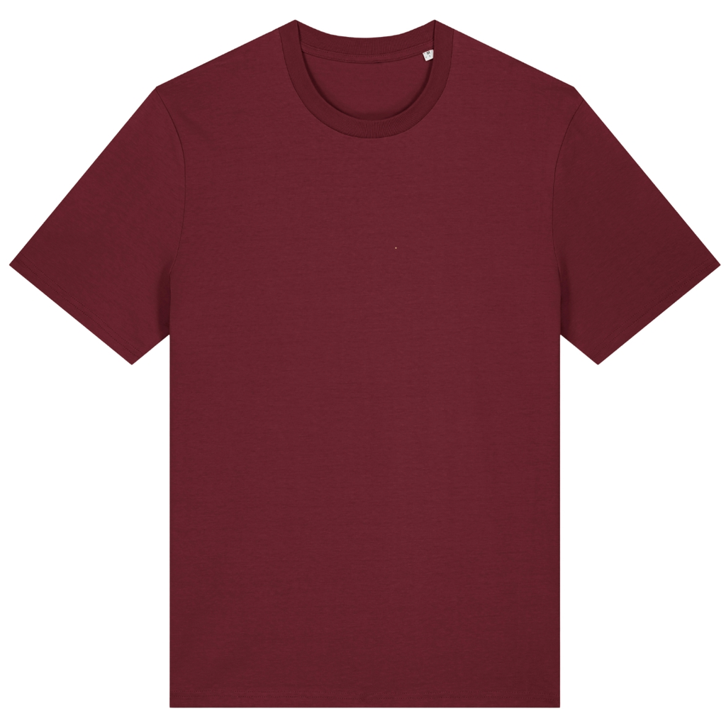 Fuck Cancer T-Shirt Gipfelsoul Rückenprint - Burgundy