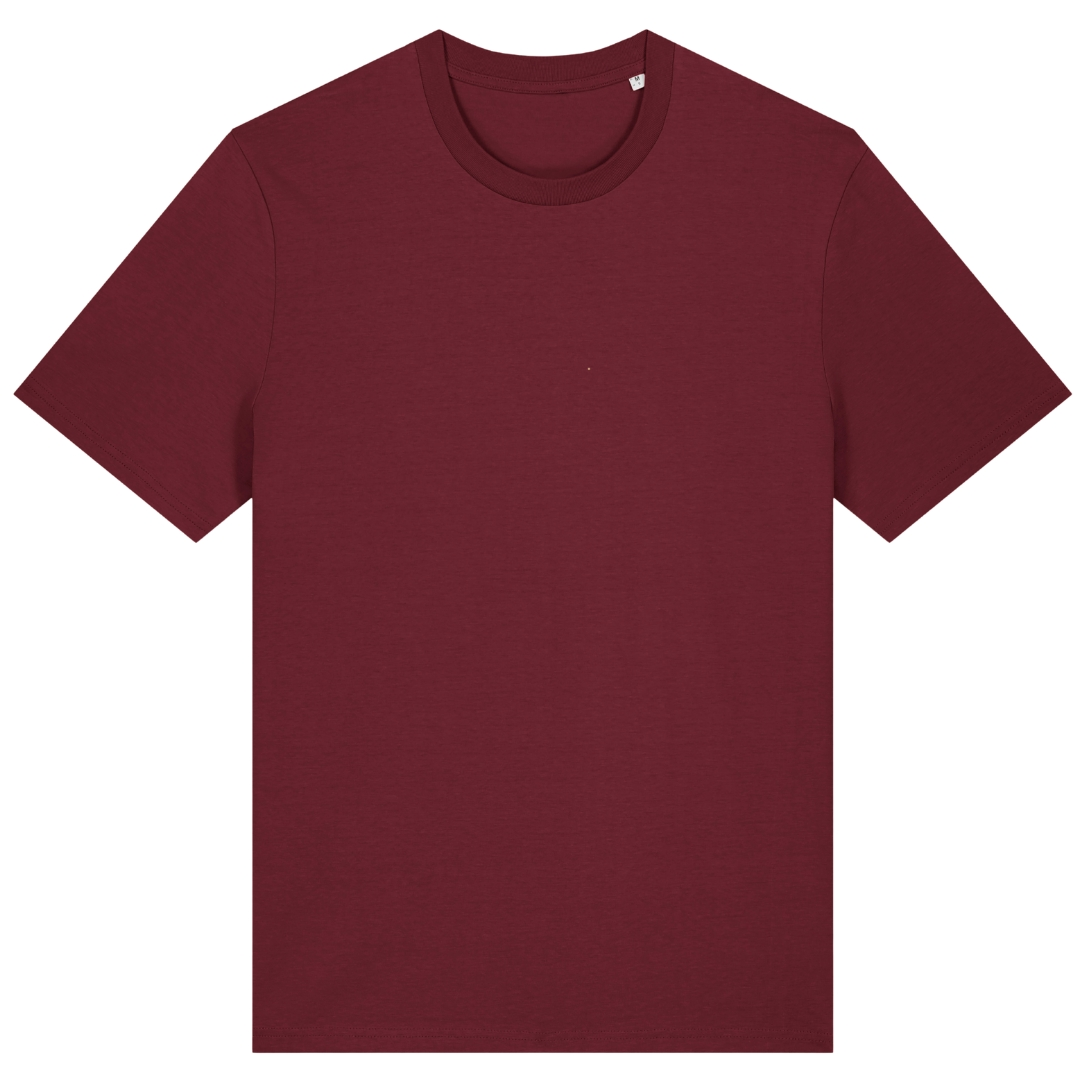 Fuck Cancer T-Shirt Gipfelsoul Rückenprint - Burgundy