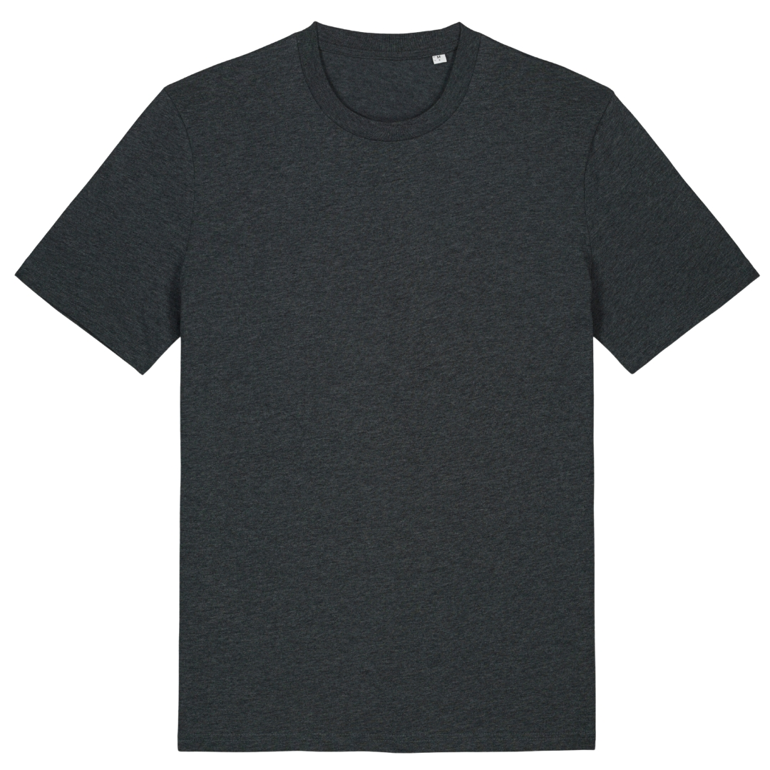 Fuck Cancer T-Shirt Gipfelsoul Rückenprint - Dark Heather Grey 