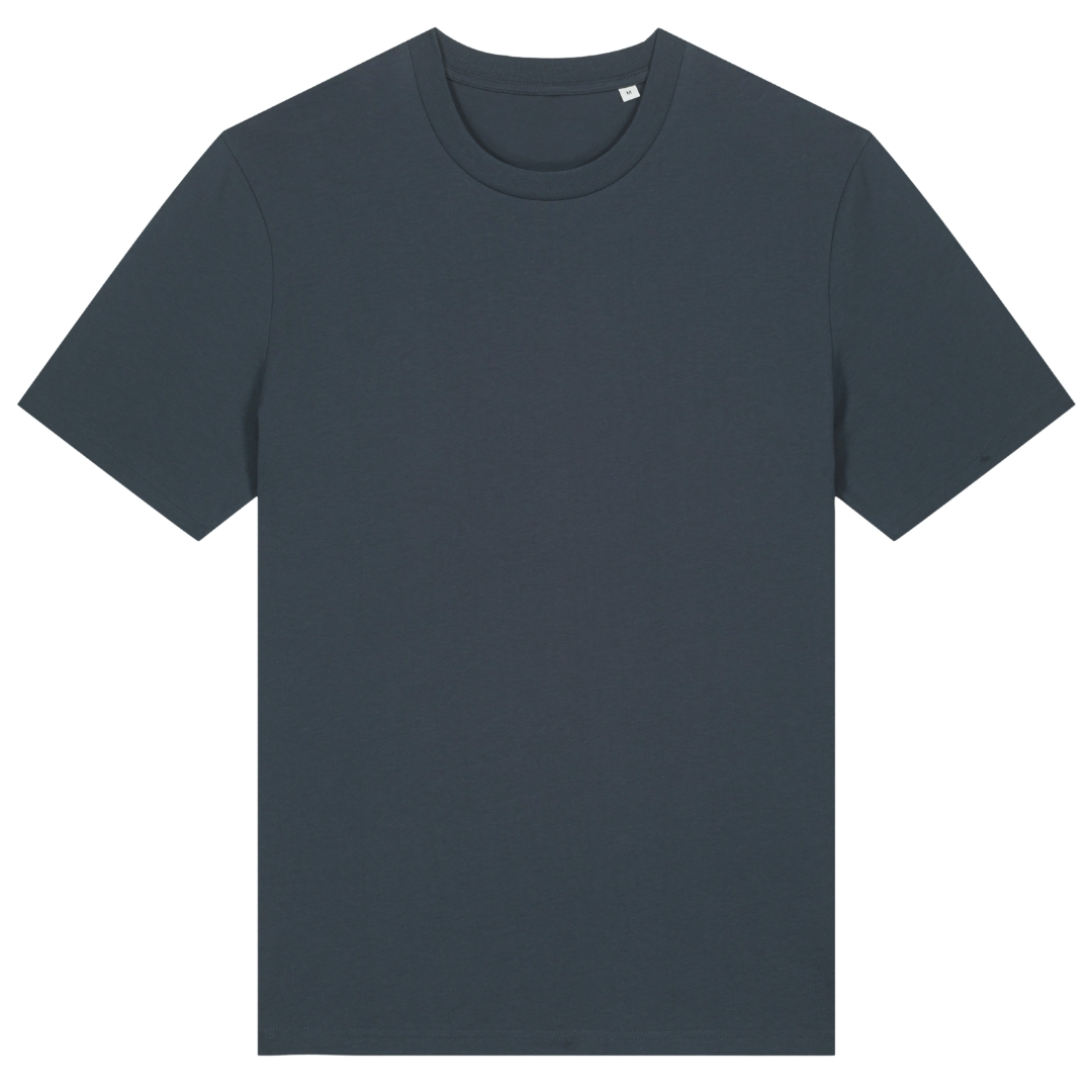 Fuck Cancer T-Shirt Gipfelsoul Rückenprint - India Ink Grey