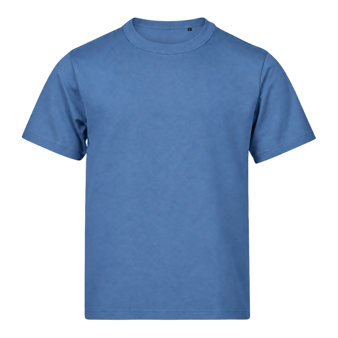 Fuck Cancer Rückenprint T-Shirt Gipfelsoul - Ocean Blue