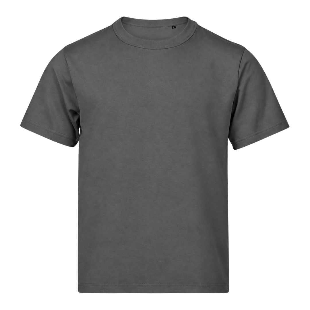 Fuck Cancer Rückenprint T-Shirt Gipfelsoul - Powder Grey