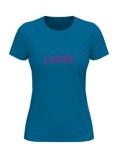 T-Shirt Damen L I E B E