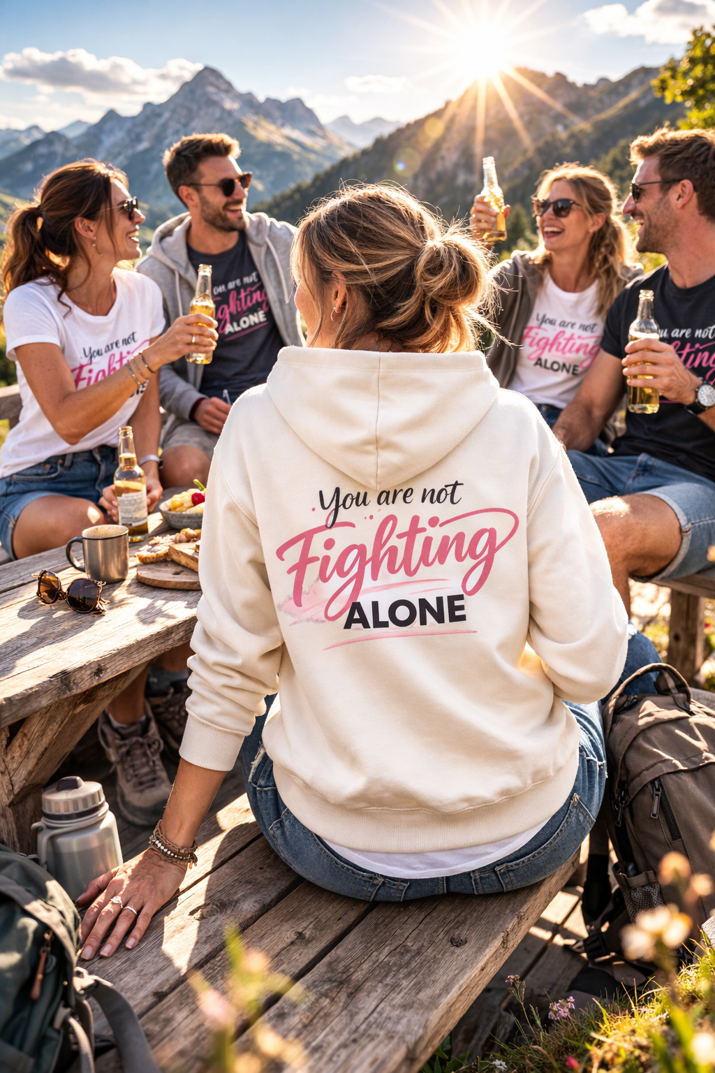 Hoodie You are not alone