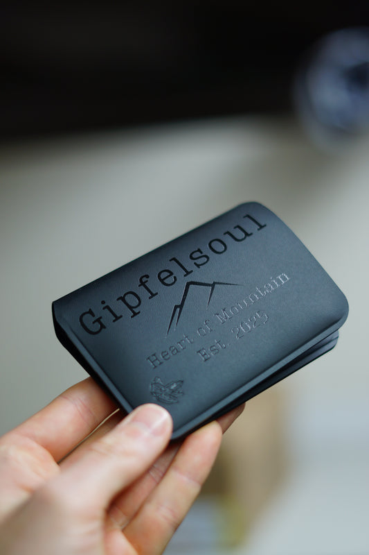 Gipfelsoul Wallet Medium für bis zu 9 Karten und Bargeld und Münzen.....