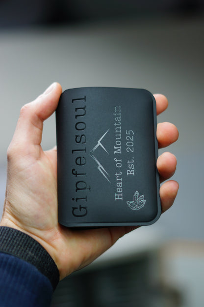 Gipfelsoul Wallet Medium für bis zu 9 Karten und Bargeld und Münzen.....