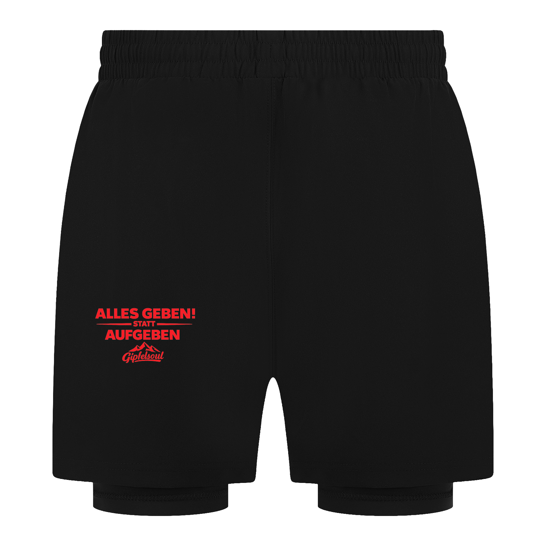 Short Double Layer Alles geben statt Aufgeben