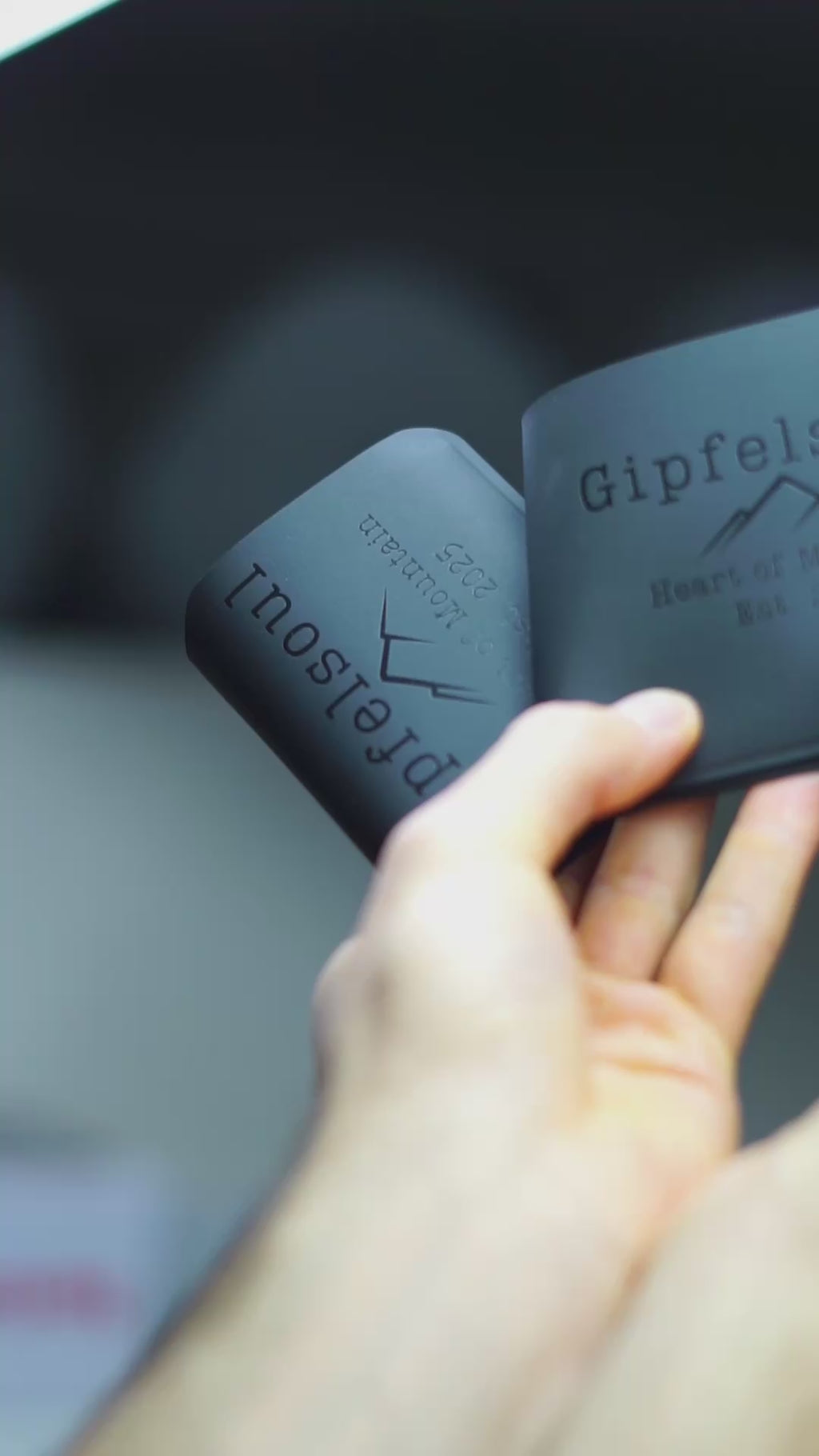 Gipfelsoul Wallet Large  für bis zu 9 Karten und Bargeld und Münzen.....